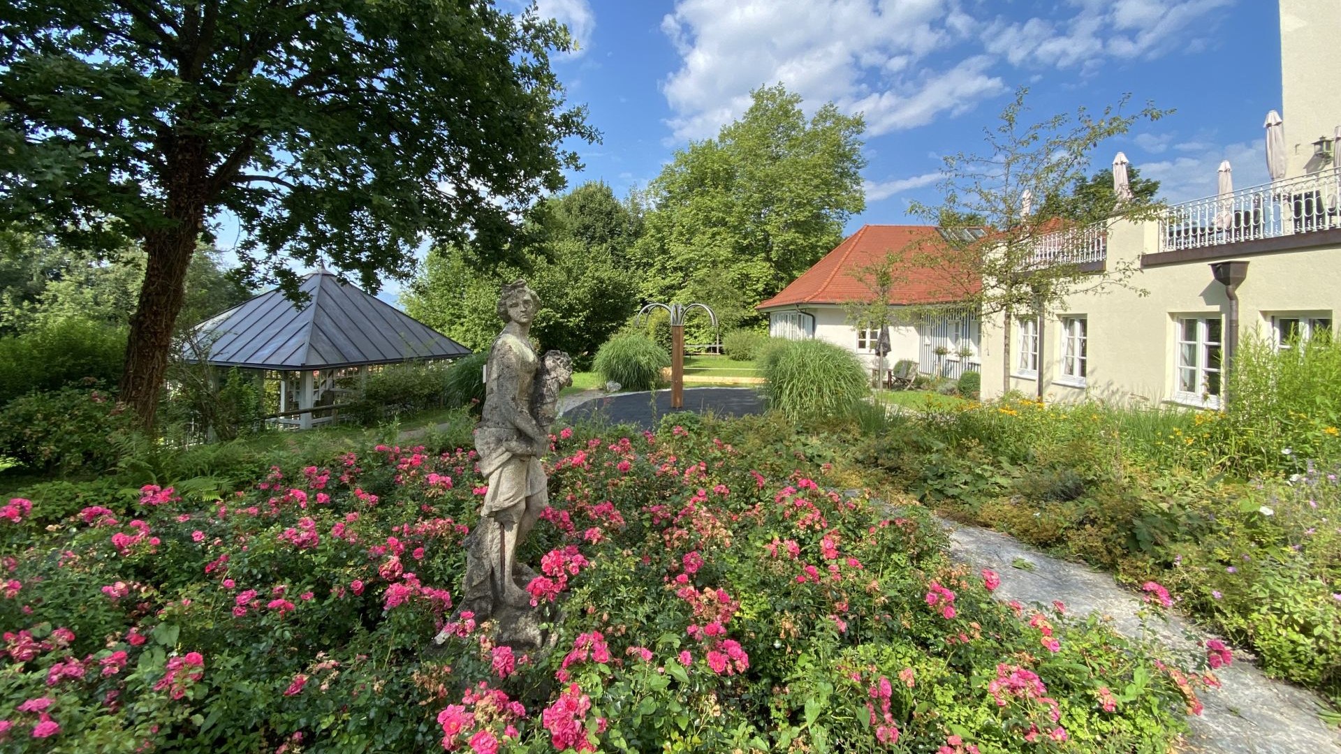 Praxis Merklinger Therapiegarten, © Makus Merklinger