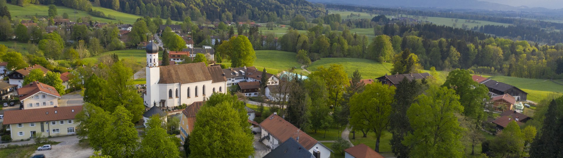 Blick auf Bad Heilbrunn, © Lisa Bahnmüller